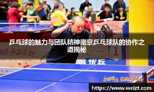 乒乓球的魅力与团队精神南京乒乓球队的协作之道揭秘