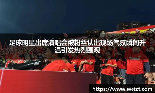 足球明星出席演唱会被粉丝认出现场气氛瞬间升温引发热烈围观